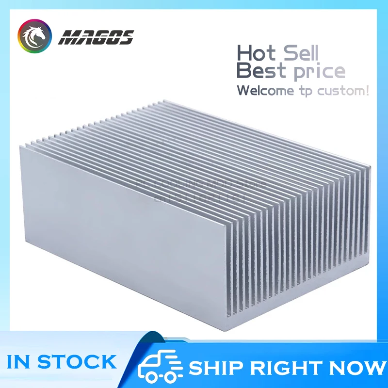 Aluminium Extrusion - Elektroniczny radiator aluminiowy z gęstymi żebrami,