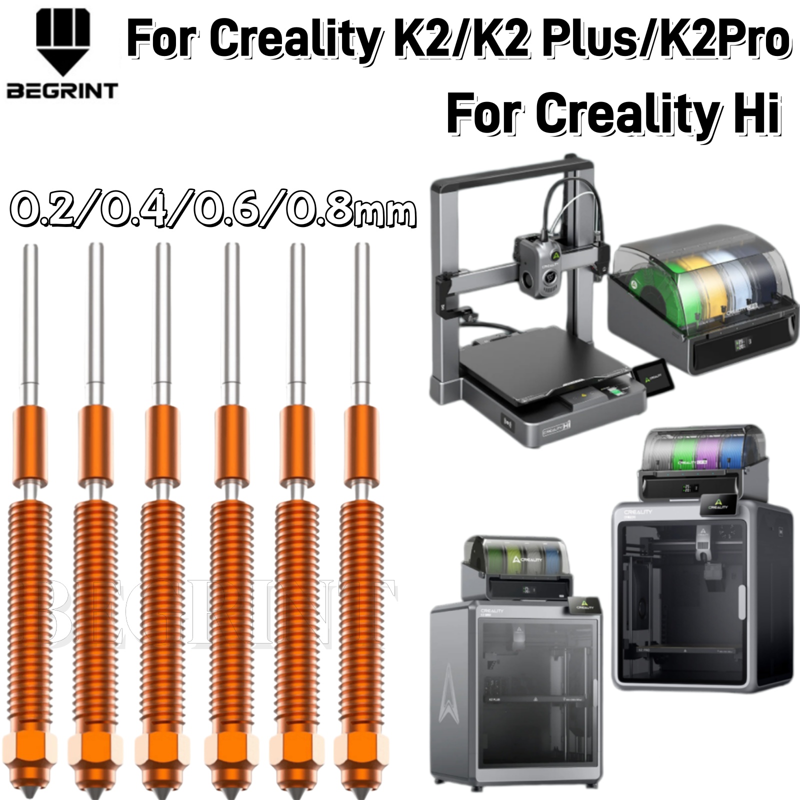 Aluminium Profile 2020 - Ulepszony zestaw dysz Unicorn do Creality