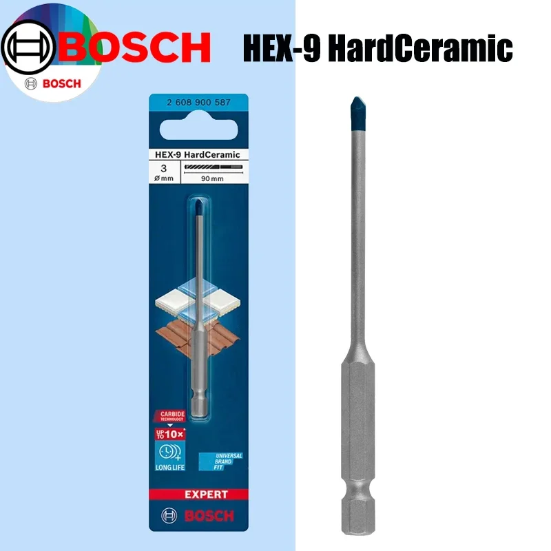 Drill Bit Set - Wiertła ceramiczne BOSCH Hex-9 EXPERT Small