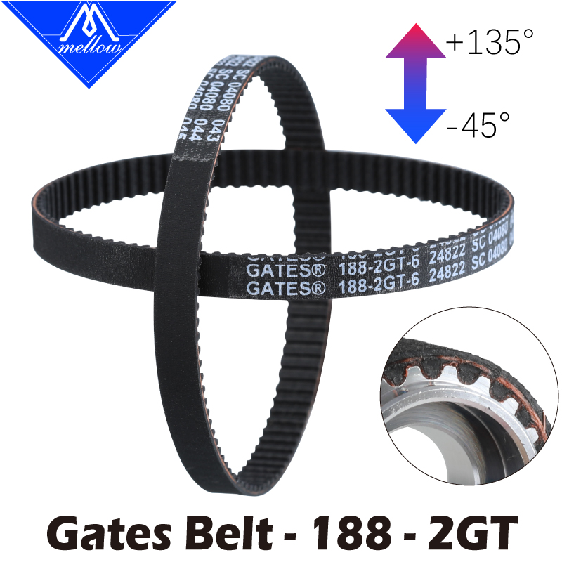Gt2 Belt - Mellow odporność na wysoką temperaturę Voron