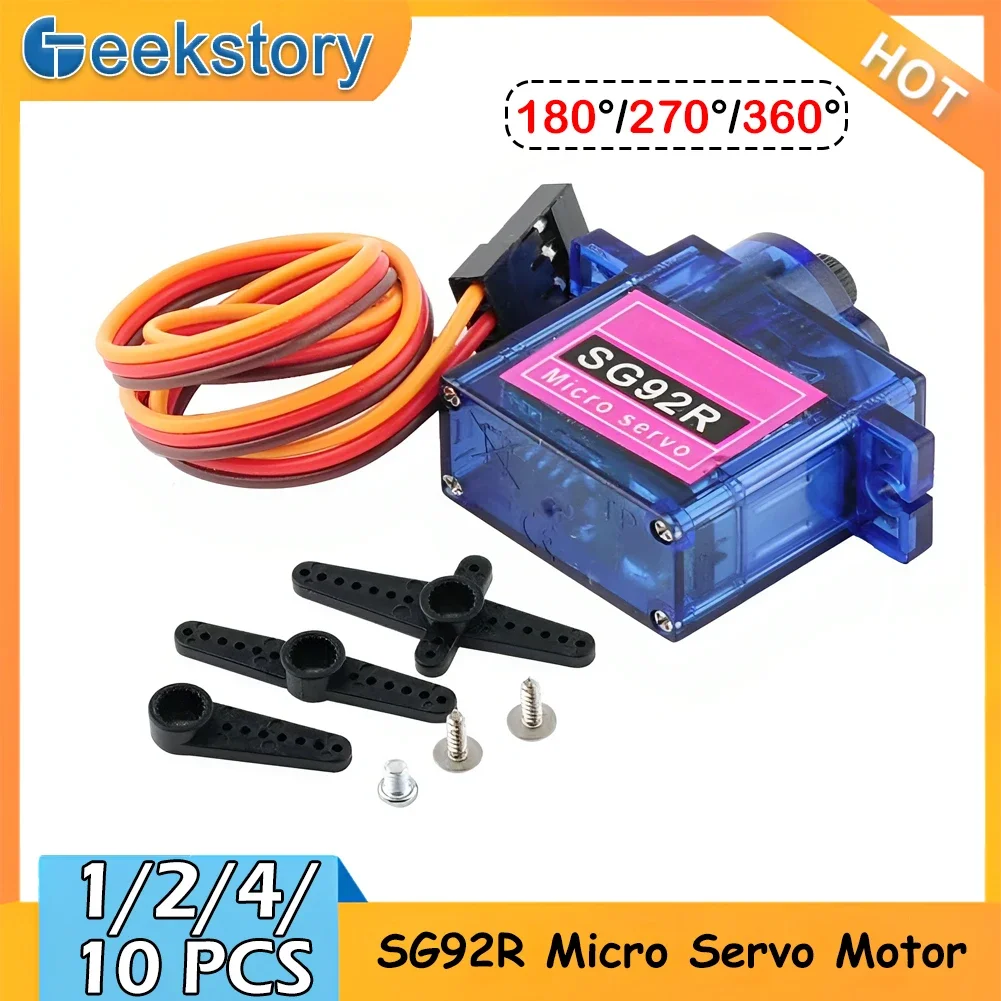 Servo 9G - 1/2/4/10 sztuk SG92R 9g Mikrosilnik serwo