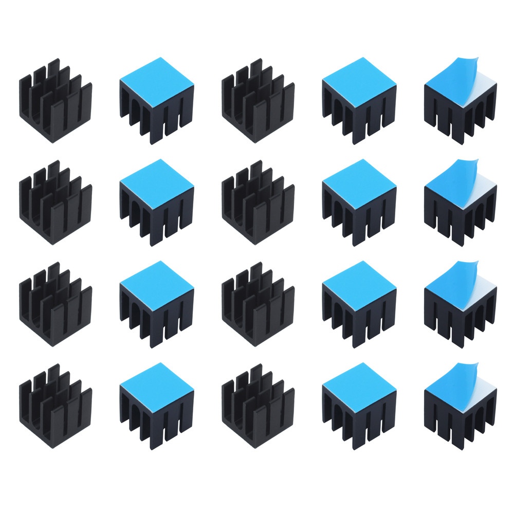 Aluminium Extrusion - 12x12x12mm 50 sztuk radiator aluminiowy radiator