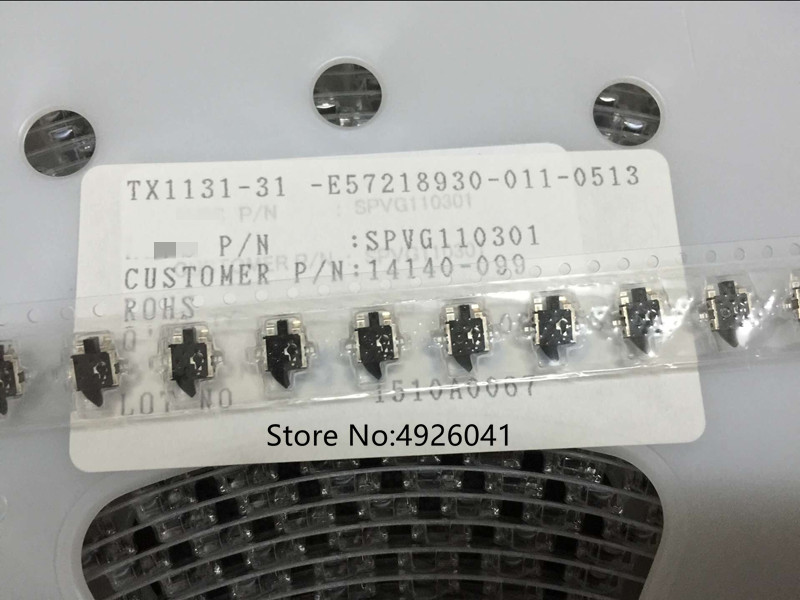 Limit Switch - 10 sztuk SPVG110301 Chip przełącznik wykrywania
