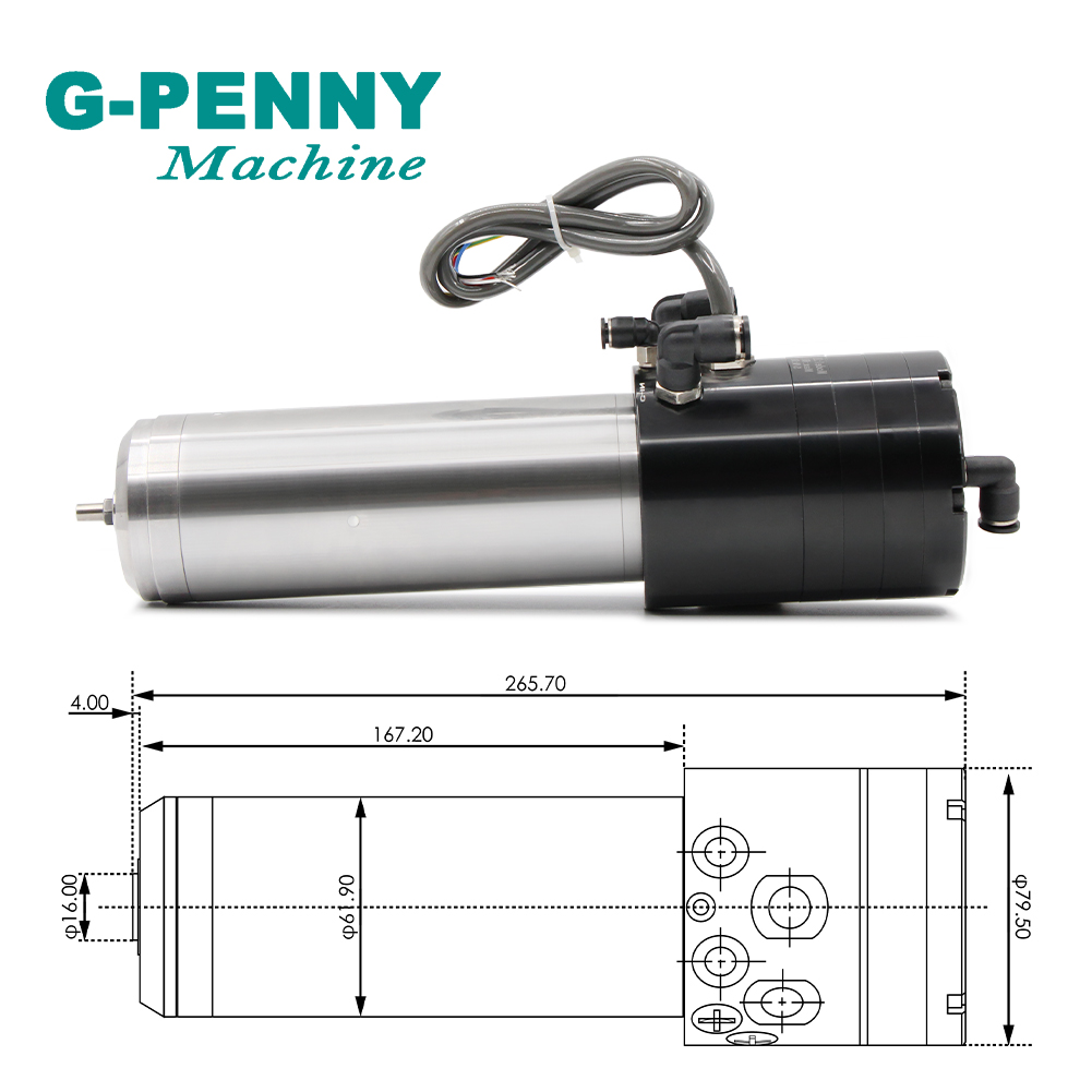 Wrzeciono chłodzone wodą 1.8kW – Water Cooled Spindle recenzja i cena