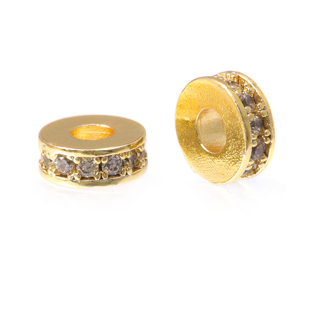 6 SZTUK 6MM 8MM Pozłacane 18K  – Coupling 8Mm recenzja i cena