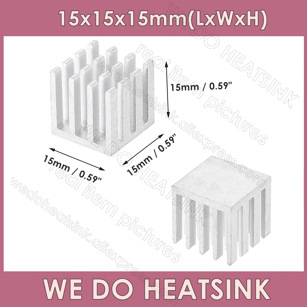 Aluminiowy radiator 15x15x15mm – Aluminium Extrusion recenzja i cena