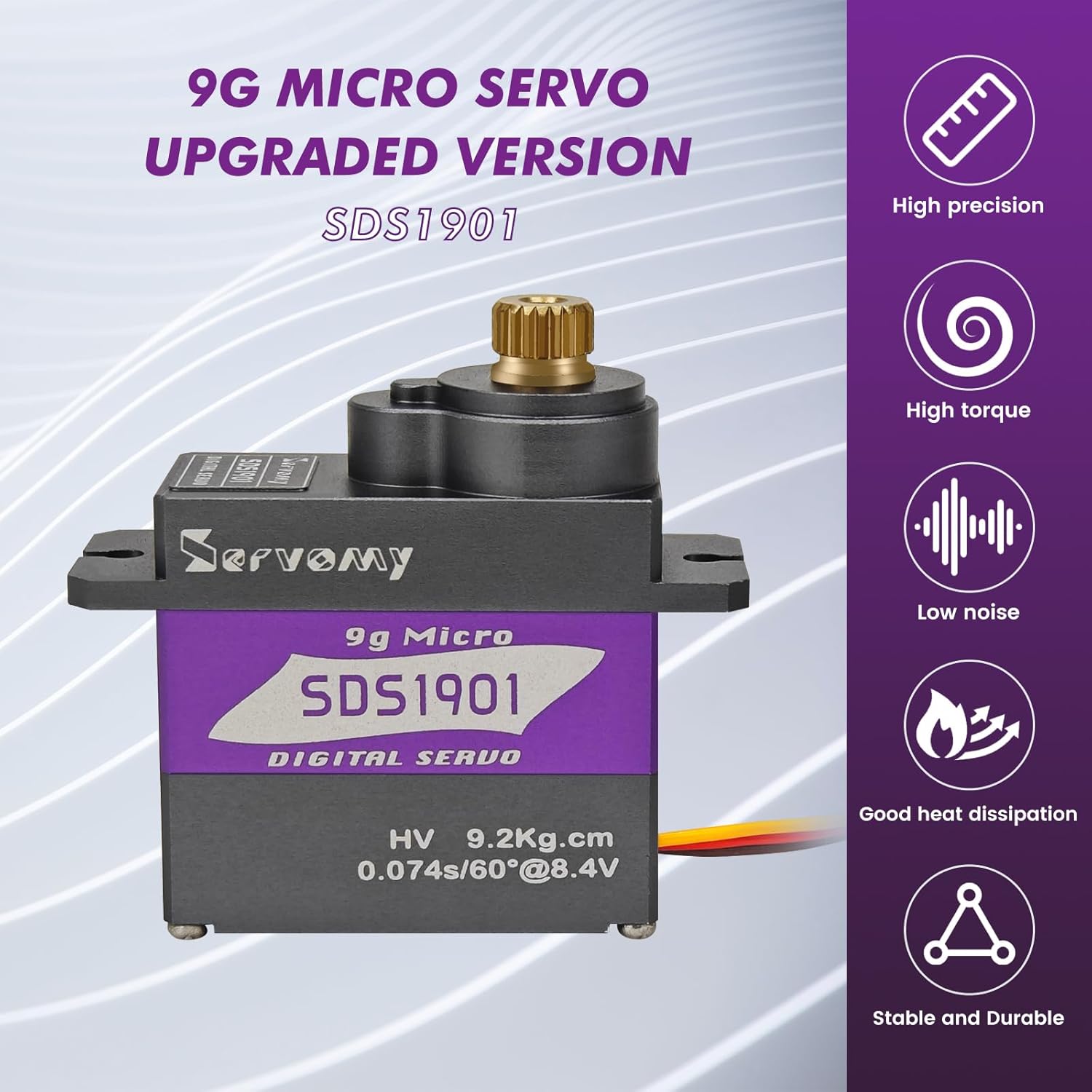 SERVOMY-SDS1901 Cyfrowe Serwo  – Servo 9G recenzja i cena