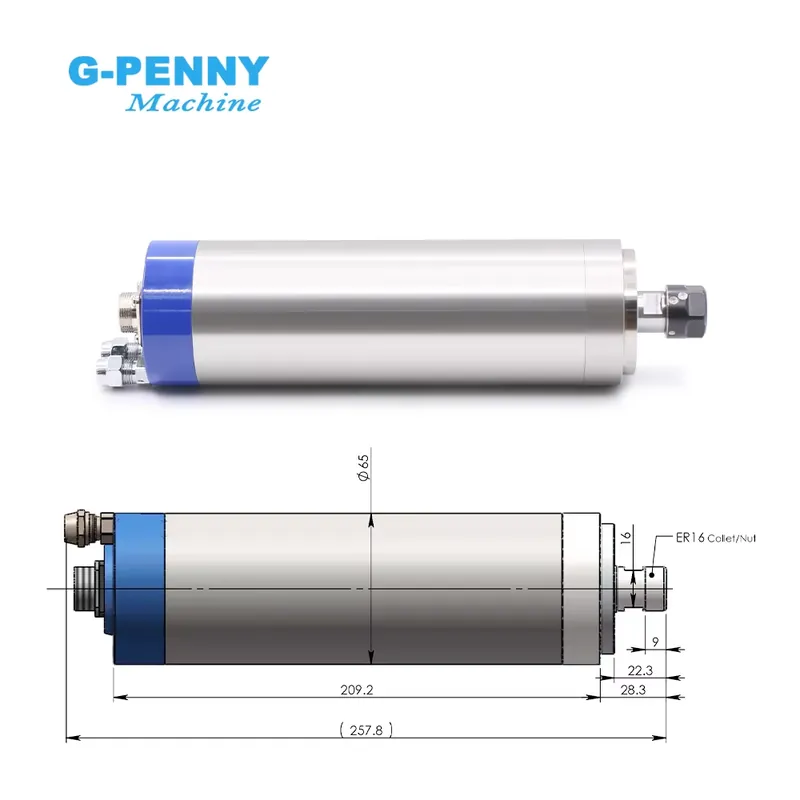 Zestawy silników wrzecionowych – Water Cooled Spindle recenzja i cena