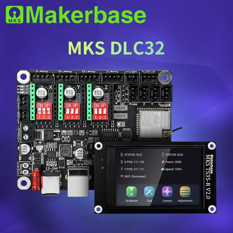 Kontroler Makerbase MKS DLC32  – Lm8Uu Bearing recenzja i cena
