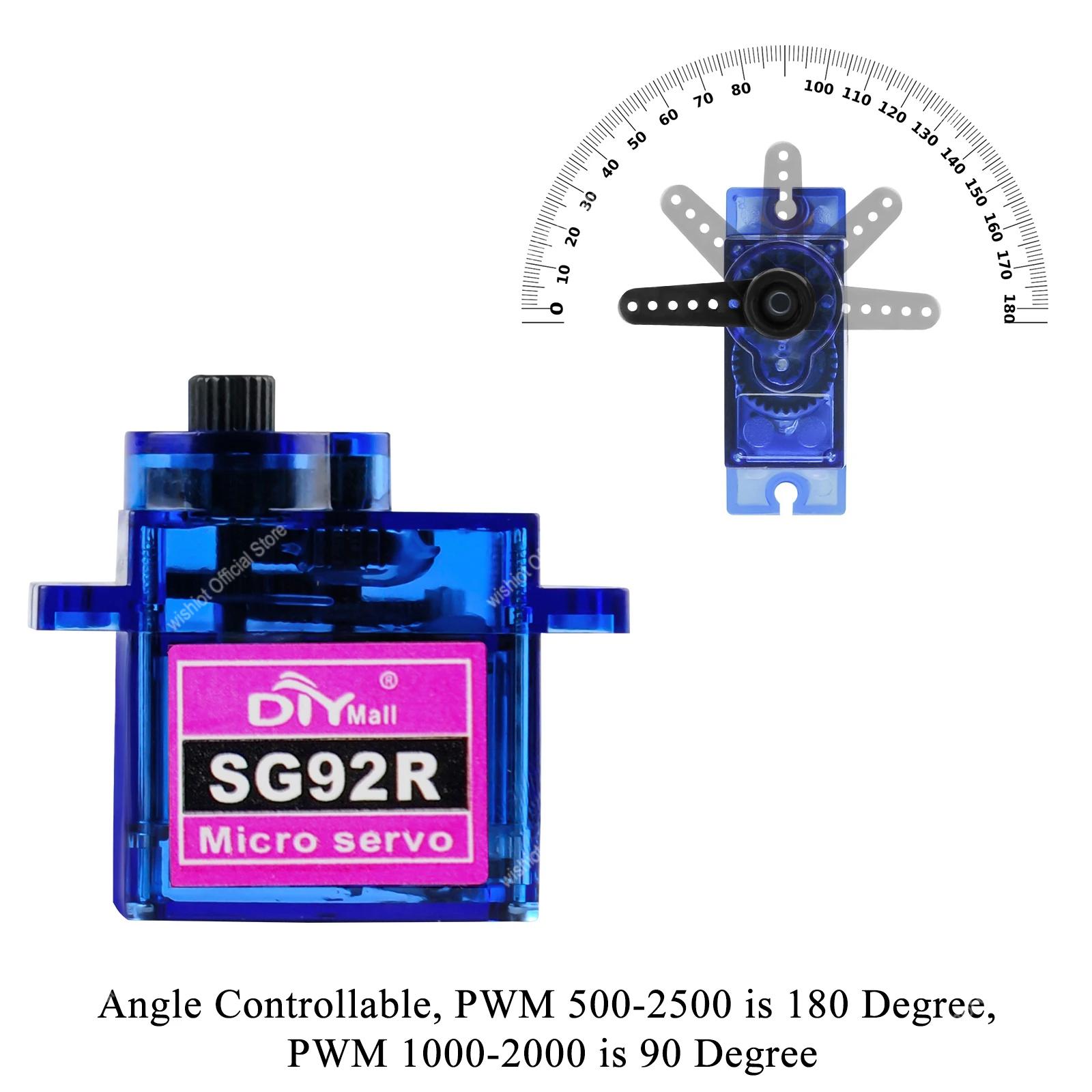 SG92R mikro serwomotor 4.8-6V  – Servo 9G recenzja i cena